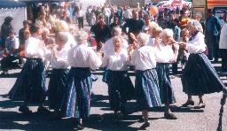 Volkstanz und Folklore beim Stadtteilfest