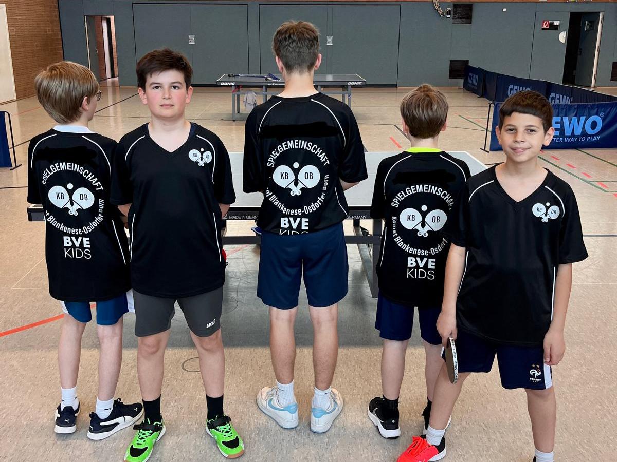 Tischtennis-Kids U15-Jugendspieler