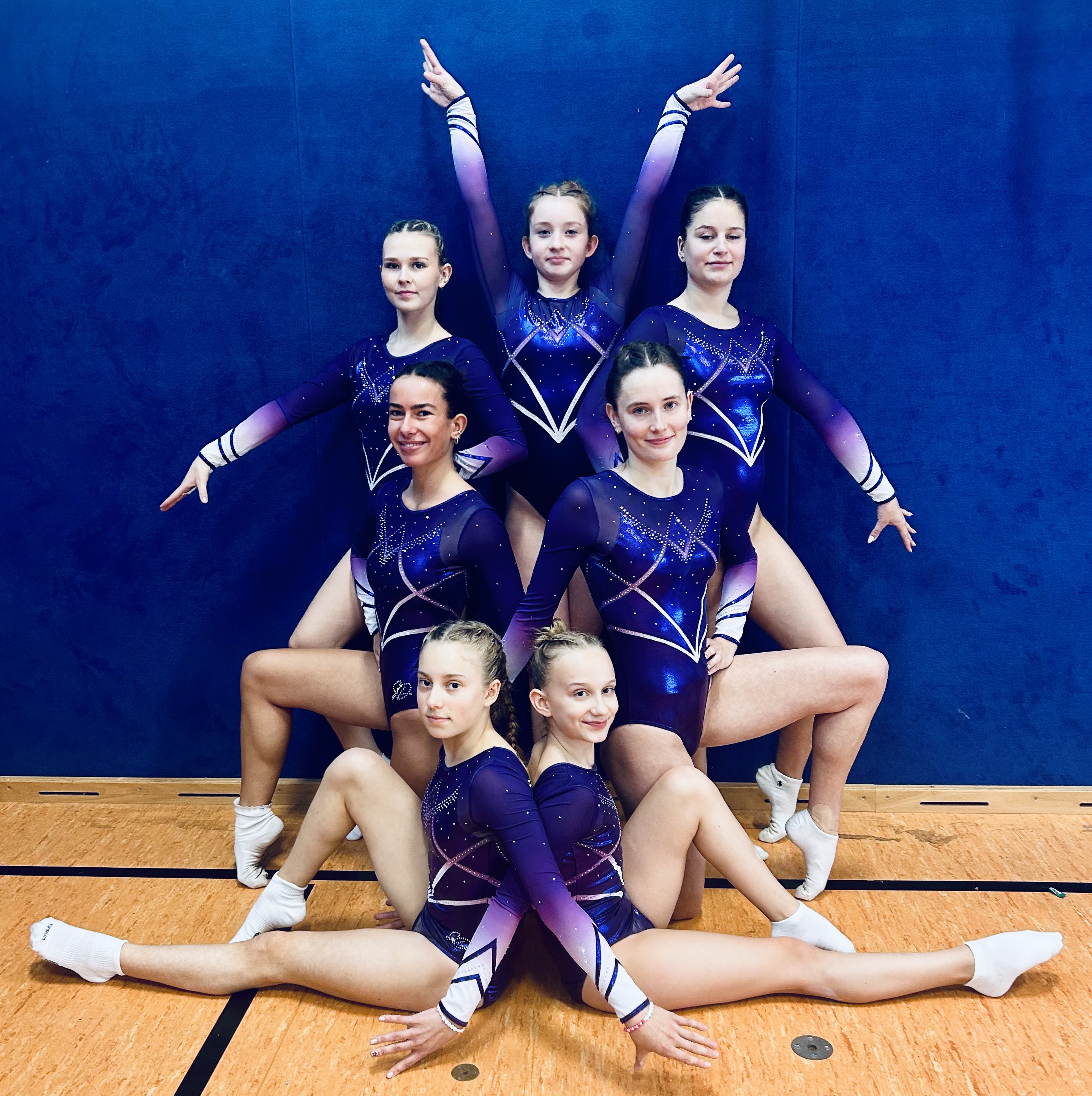 Siegreiche Turnerinnen des SVOB